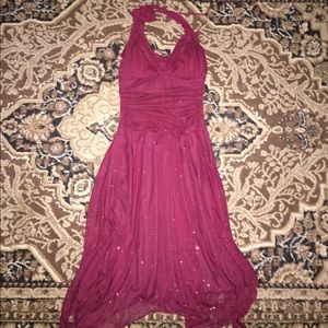 Sparkly dress red